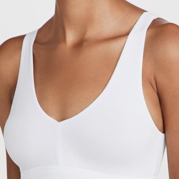 commando Women's Butter Comfy Bralette White Size S 01363 - Picture 3 of 3
